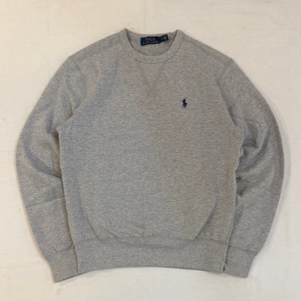 새상품급 폴로 랄프로렌 신형 맨투맨 스웻셔츠 그레이