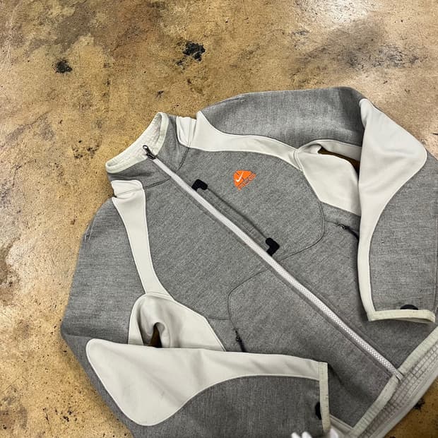 [정품/S] 나이키 ACG 그레이 화이트 플리스 자켓 b18