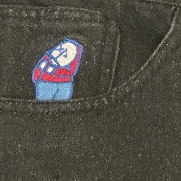 폴라스케이트 빅보이 팬츠 피치블랙 L 구버전