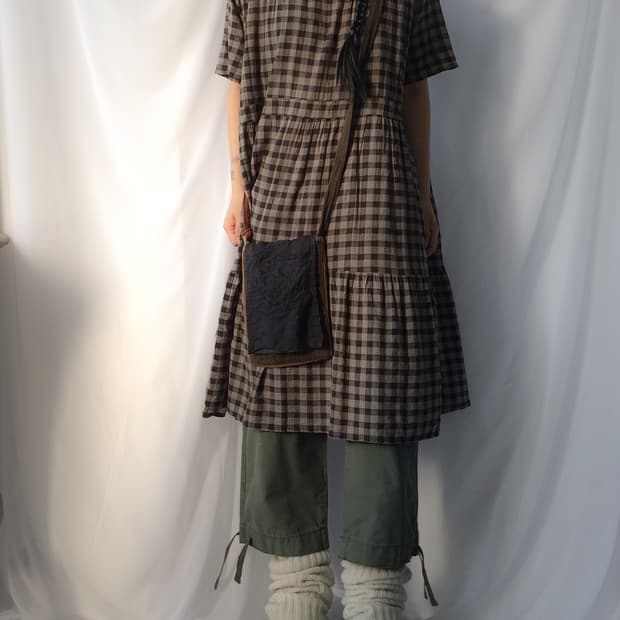 Check pattern over fit onepiece