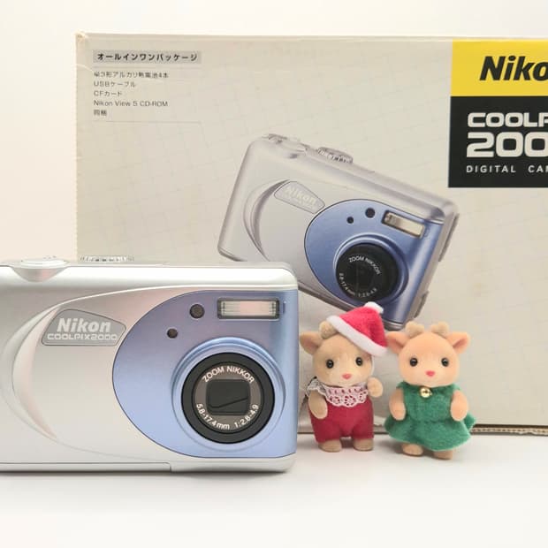 박스셋 미품📸 니콘 쿨픽스 2000 (Coolpix 2000)
