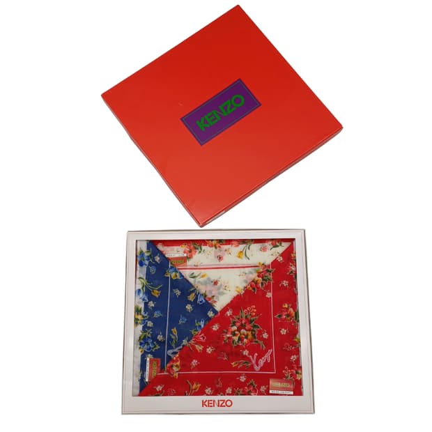 겐조 손수건 스카프 3장 세트 [JRCFSB11735-154-1]