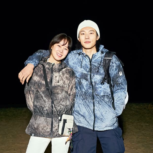 코오롱 21년 나이트하이커 바람막이 공효진 윈드브레이커 윈드러너 등산캠핑