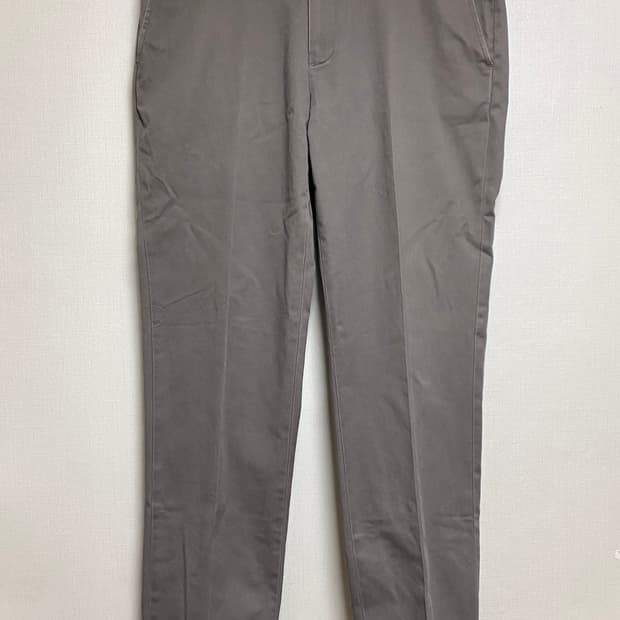 브룩스브라더스 스톤 워시드 빈티지 그레이 치노팬츠 W36/L34