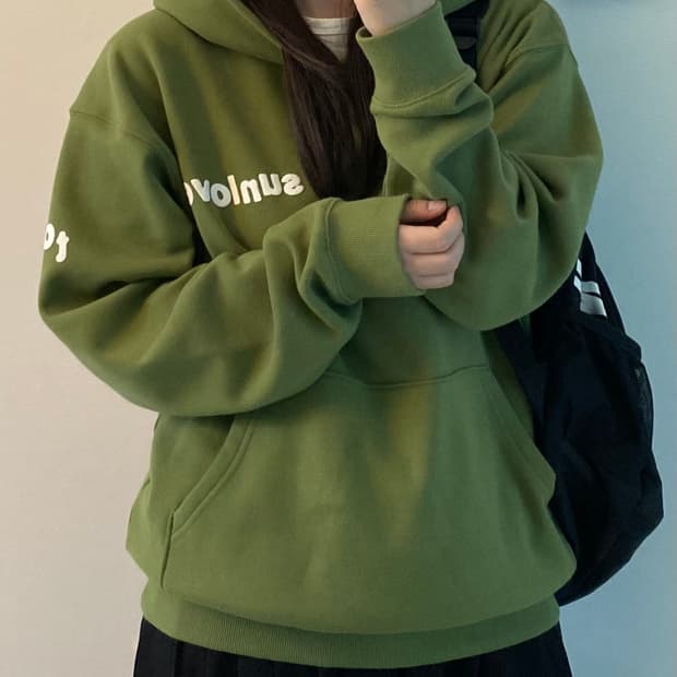 썬러브 후드티