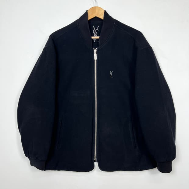 1990s YSL 입생로랑 플리스 자켓