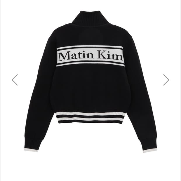 Matin kim 니트가디건 블랙