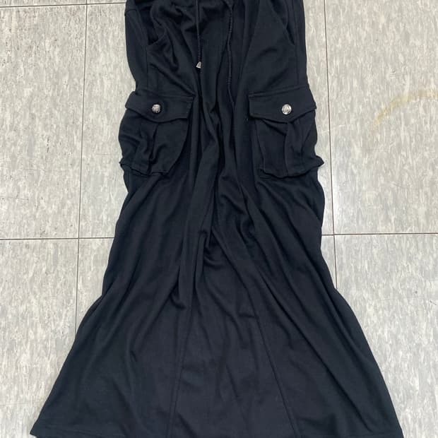 (Lazy Daisy)00’s Cargo Pocket Black goa