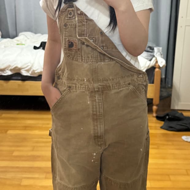칼하트 카펜터 멜빵 바지