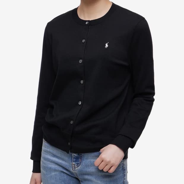 폴로랄프로렌 코튼 블렌드 가디건