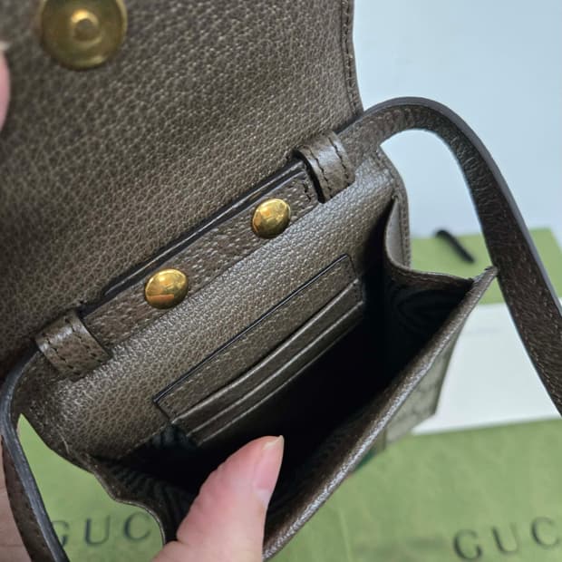 [보증서 정품] 구찌 발렌시아가 폰홀더백