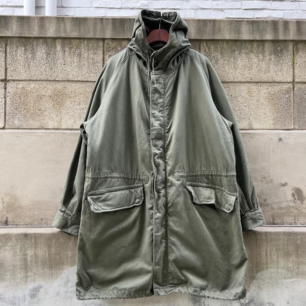 1970s FRENCH ARMY M-64 FIELD 모즈파카 개파카