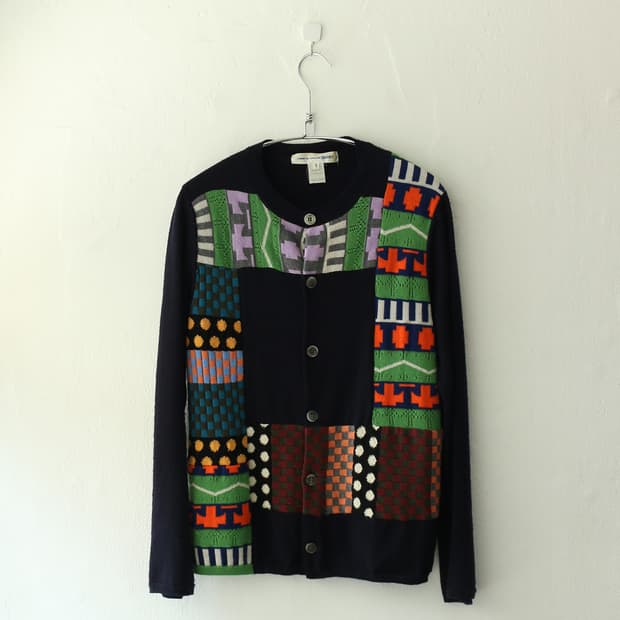 꼼데가르송 셔츠 가디건