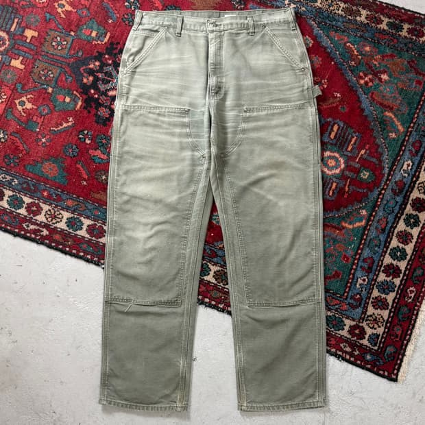 OG USA Made 칼하트 더블니 모스그린 칼하트 B01 MOS 썩블니