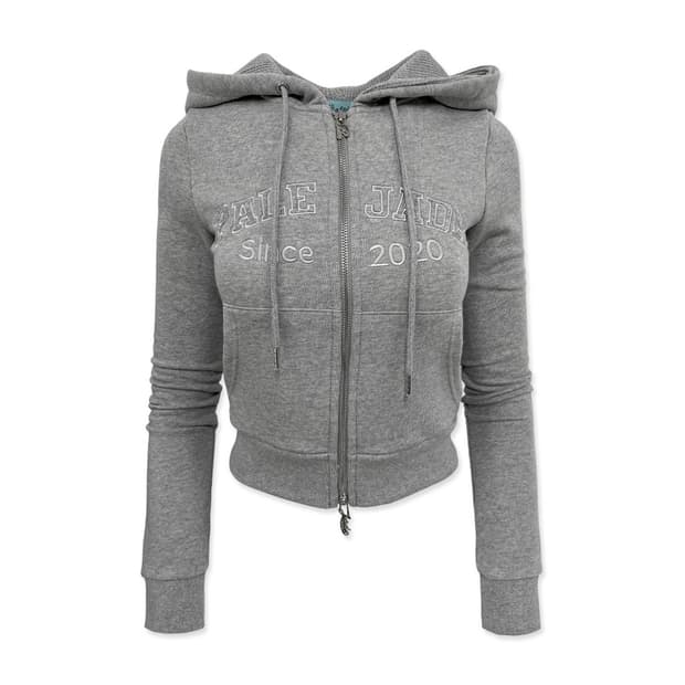 페일제이드 레트로패치 후드집업 그레이(새상품)