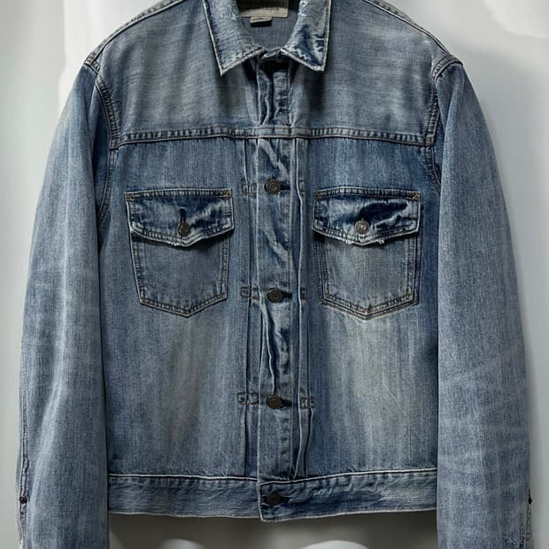 폴로 랄프로린 2type 신치백 데님 트러커 자켓