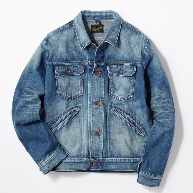 랭글러 124mj 페이딩 청자켓