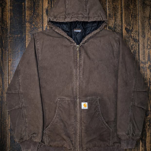 Carhartt Hooded Duck Work Jacket