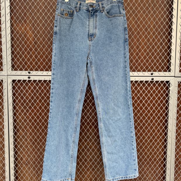 시엔느 스트레이트 일자 sienne 로고 청바지 데님 팬츠 M