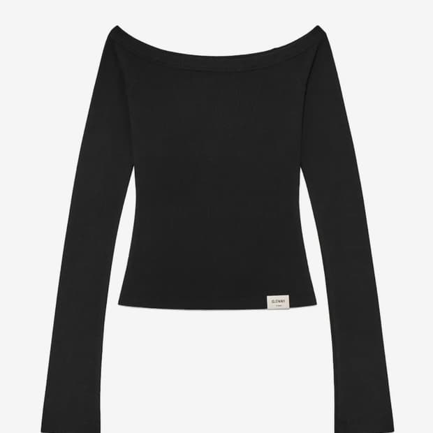 G OFF SHOULDER LONG SLEEVE