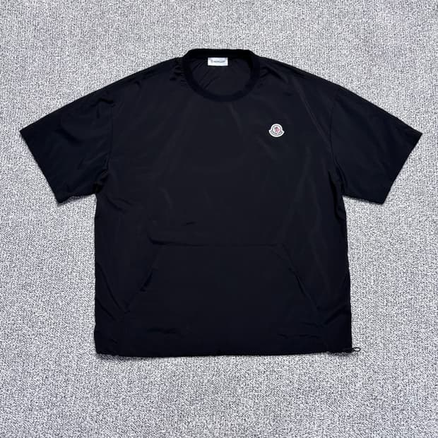 100정도 빈티지 로고자수 아노락 반팔티 0815