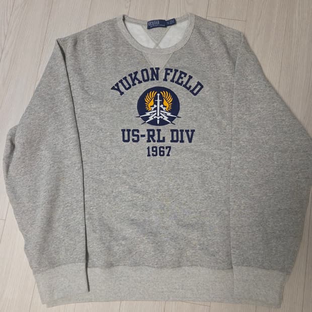 폴로 유콘필드 맨투맨 그레이 XXL