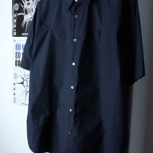 (L-2XL) 인템포무드 반팔 카라 티셔츠 셔츠 남방 무지-H31426