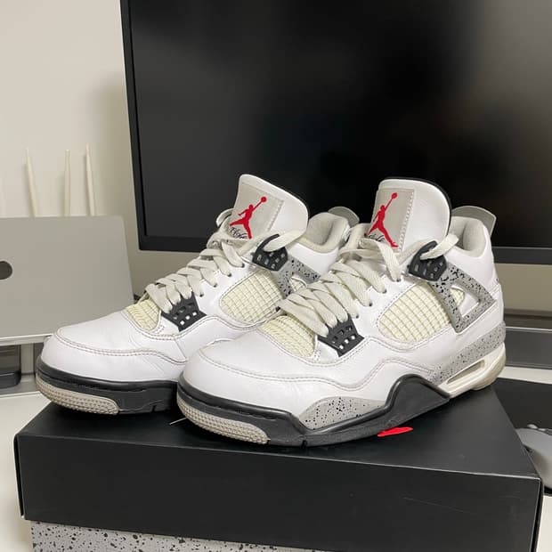 (265) 2016 나이키 조던 4 레트로 시멘트