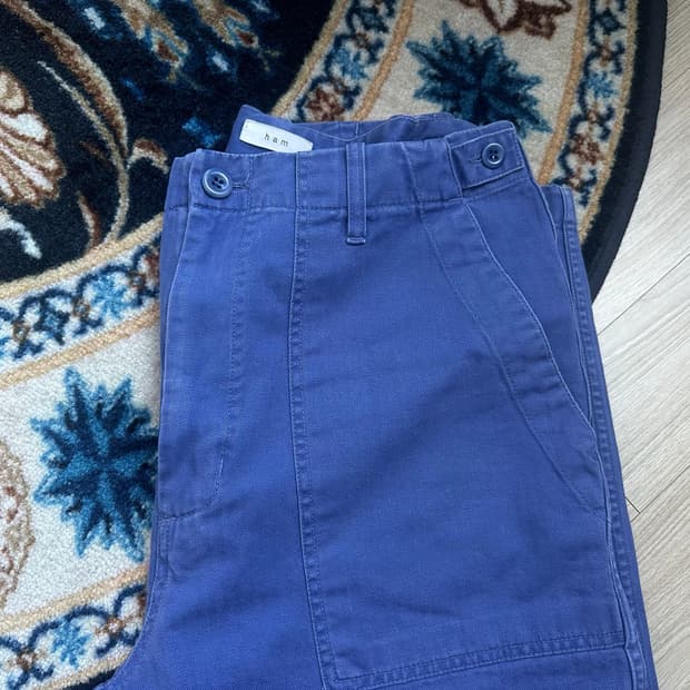 h.a.m hbt 107 pants blue