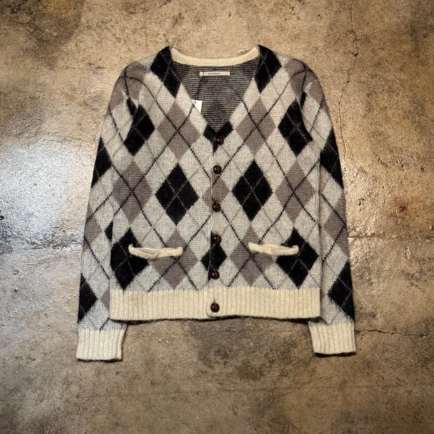 44-66 ) BLUE RAGE Mohair Cardigan