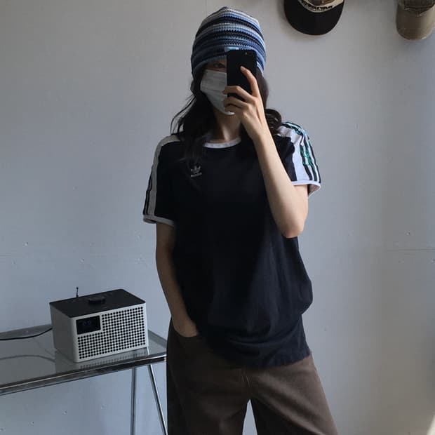 아디다스 불곷로고 사이드라인 원피스