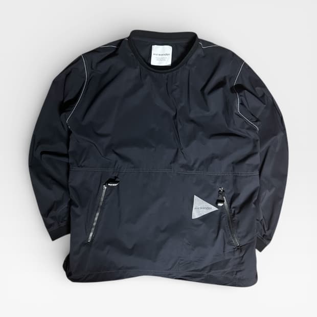 and wander Nylon Warm-Up Pullover