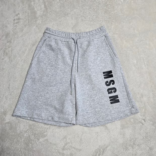 (S)여성 MSGM 스웻 하프 팬츠 반바지