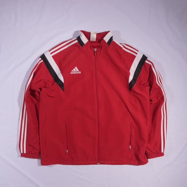 아디다스 자수로고 바람막이 B135