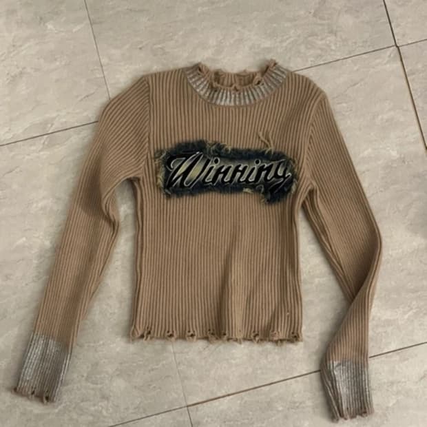 새상품) 에이블리 y2k 니트스웨터