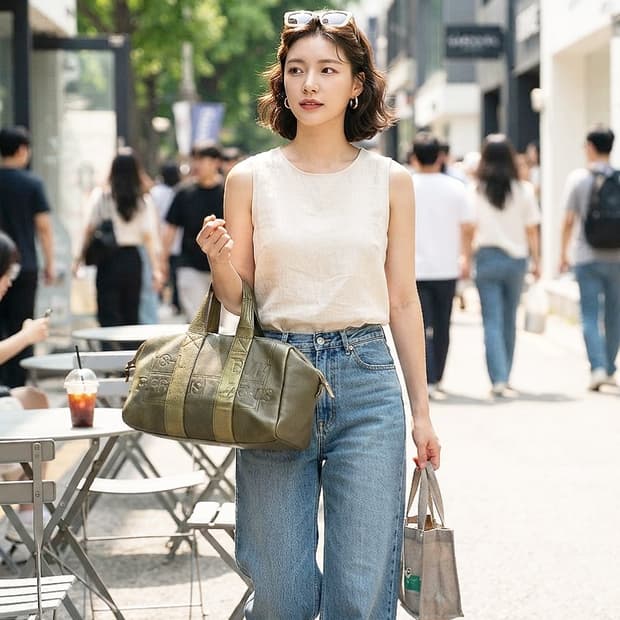 정품 입생로랑 메탈릭볼러 /네고가능