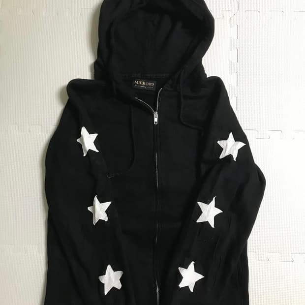 빈티지 후드집업