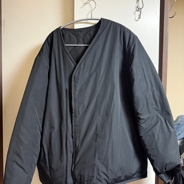 코스 리버시블 패딩점퍼 블랙 M