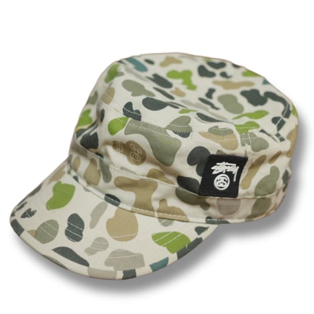 Stussy 카모 cap