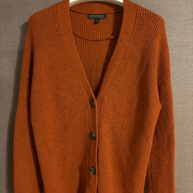 바나나리퍼블릭 / 메리노 울 가디건