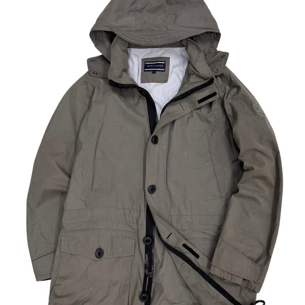 타미힐피거 유틸리티 자켓 베이지 (L) 