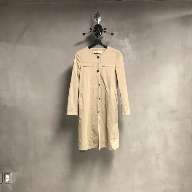 마르니 베이지 코트 38(W)