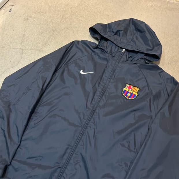XL 나이키 바르셀로나 블랙 바람막이