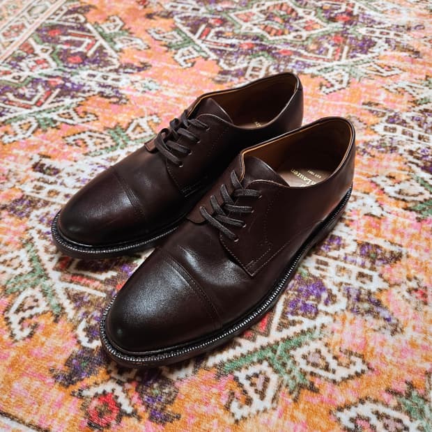 폴로 스트레이트팁 구두 / 딥브라운