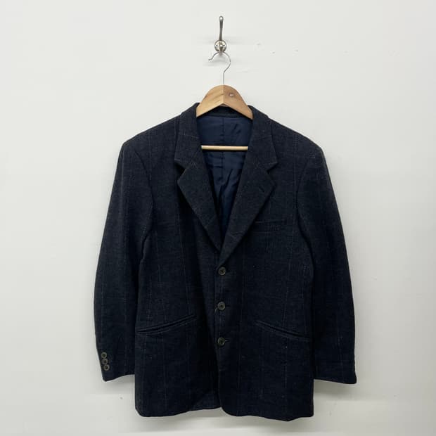 폴스미스 헤링본 울 자켓 남L