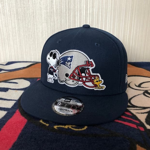 NFL 뉴에라 뉴잉글랜드 패트리어츠X스누피 스냅백 M-L