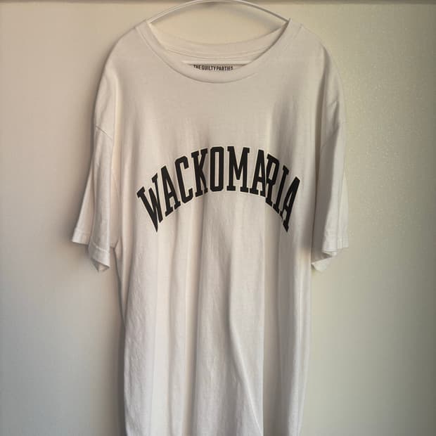 와코마리아 흰색 반팔 L