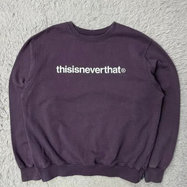 디스이즈네버댓 맨투맨[thisisneverthat sweat shirt]