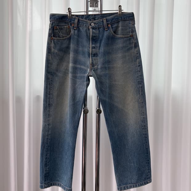 [34인치]리바이스 90s USA 501xx 데님 팬츠