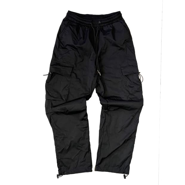 빈티지 블랙 카고 바지 L